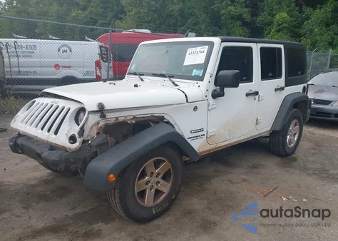 2017 Jeep Wrangler Unlimited Sport 4X4 from USA, damaged, VIN 1C4HJWDG6HL601529